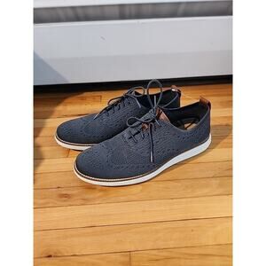 Cole Haan Original Grand Stitchlite Wingtip Men's Size 10 M Oxford Gray C27961